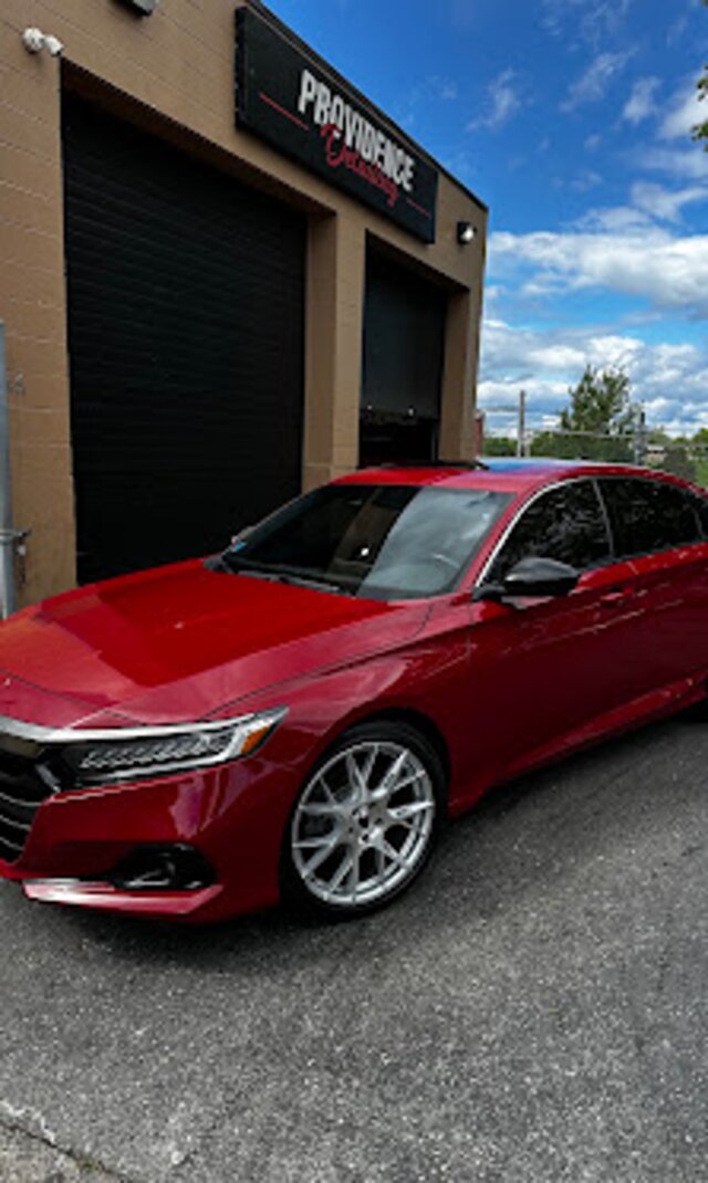 Car detailed and polished by Providence Detailing