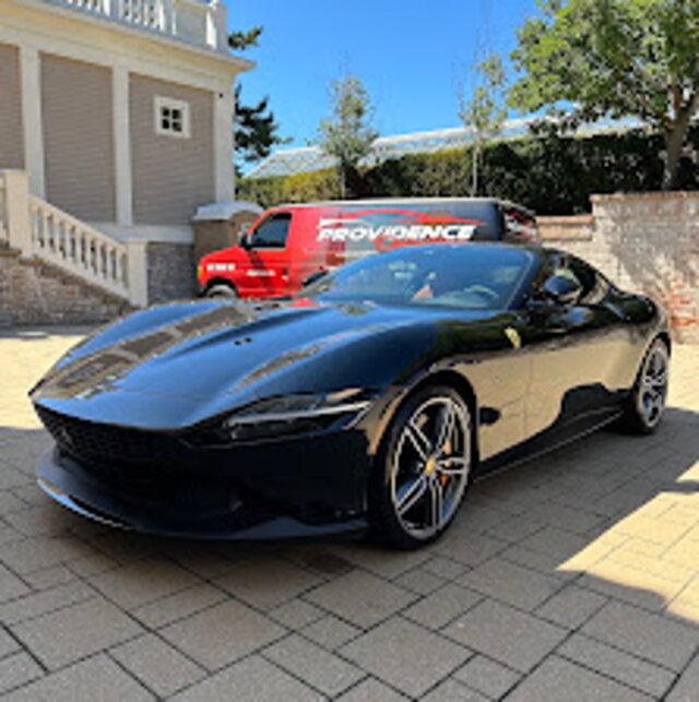 Car detailed and polished by Providence Detailing