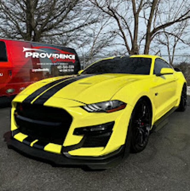 Car detailed and polished by Providence Detailing