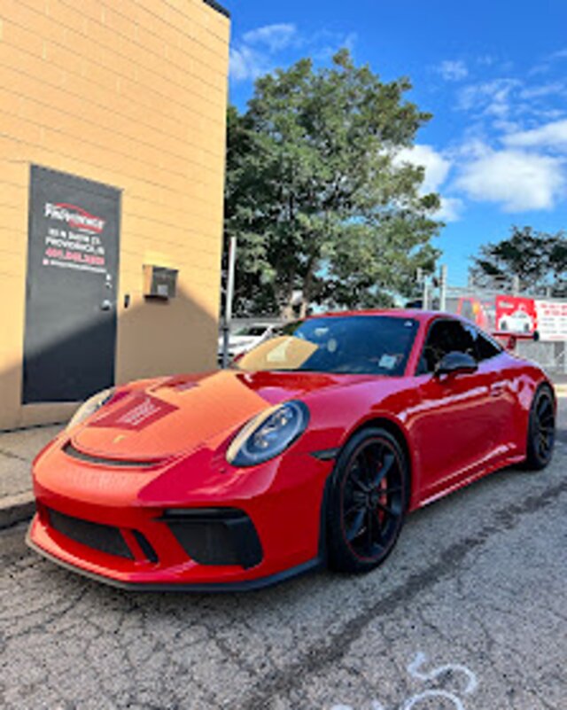 Car detailed and polished by Providence Detailing