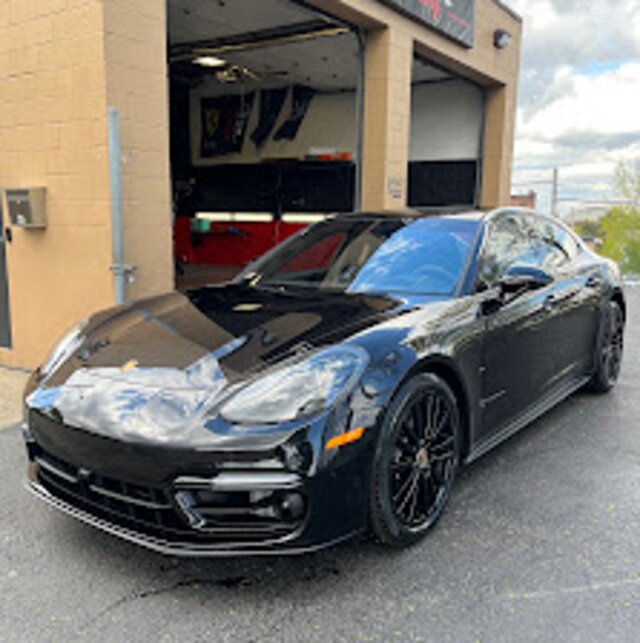 Car detailed and polished by Providence Detailing