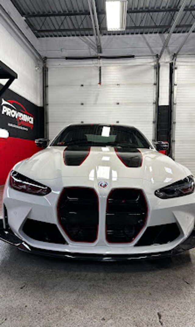 Car detailed and polished by Providence Detailing