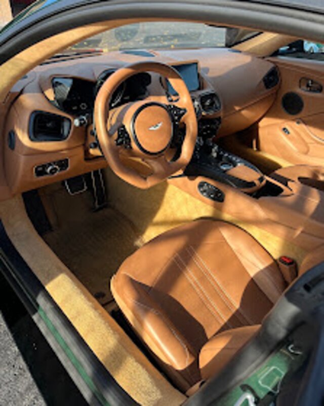 Interior car detailing by Providence Detailing