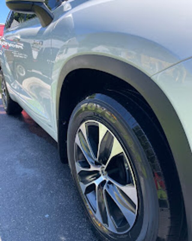 Wheel and trim detailing by Providence Detailing