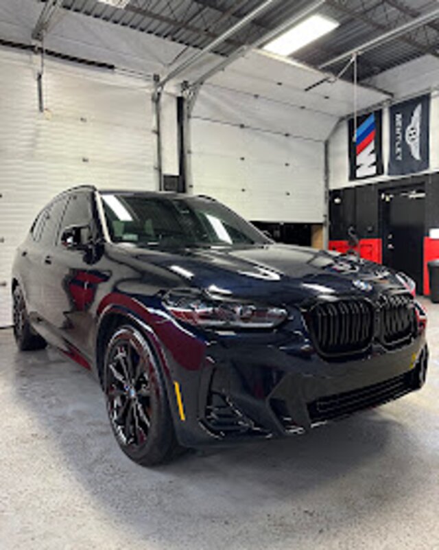 Car detailed and polished by Providence Detailing