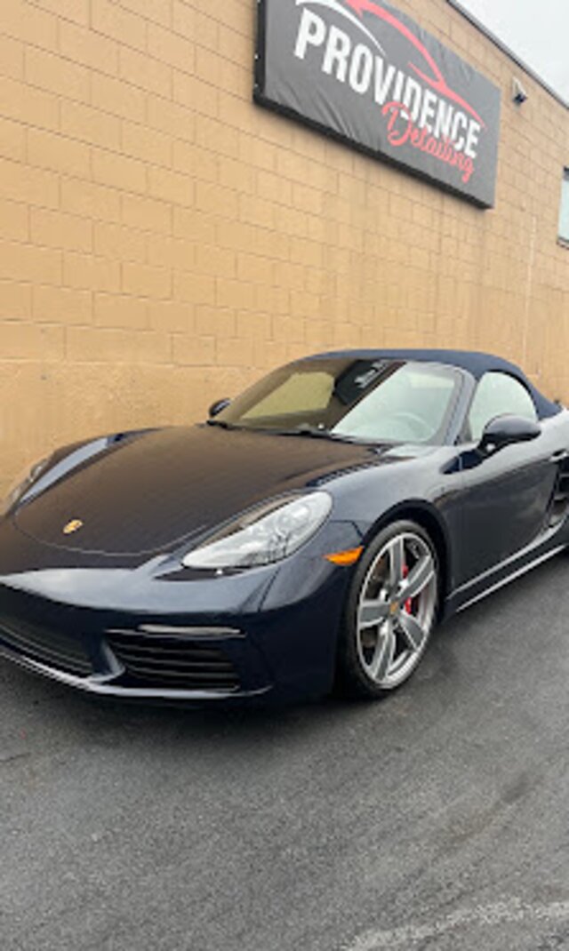 Car detailed and polished by Providence Detailing