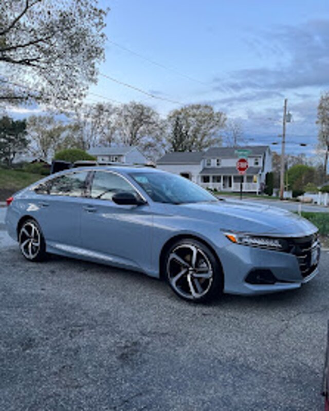 Car detailed and polished by Providence Detailing