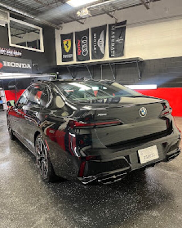 Car detailed and polished by Providence Detailing