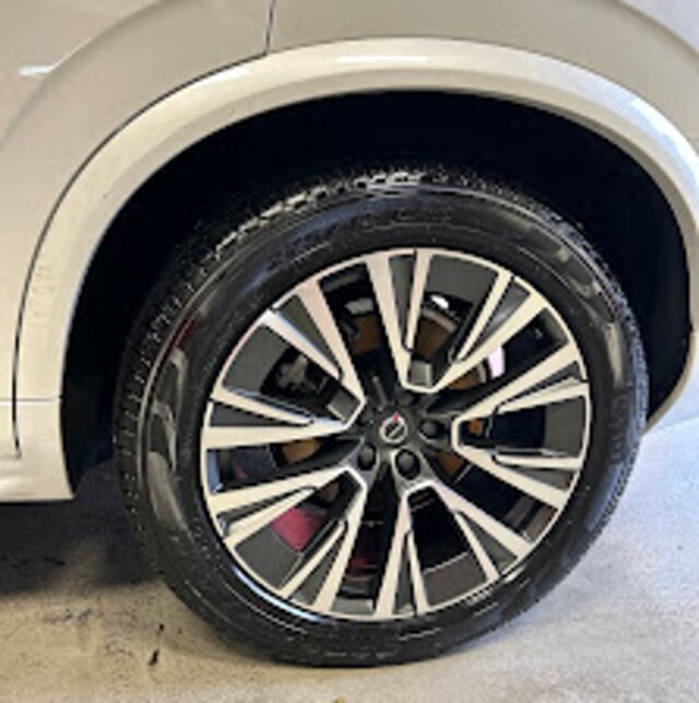 Wheel and trim detailing by Providence Detailing