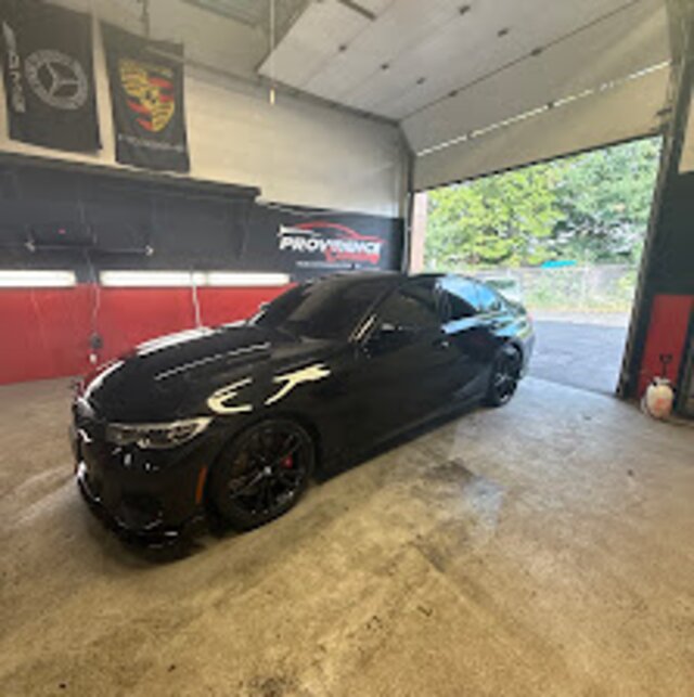 Car detailed and polished by Providence Detailing