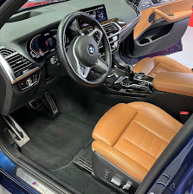 Interior car detailing by Providence Detailing