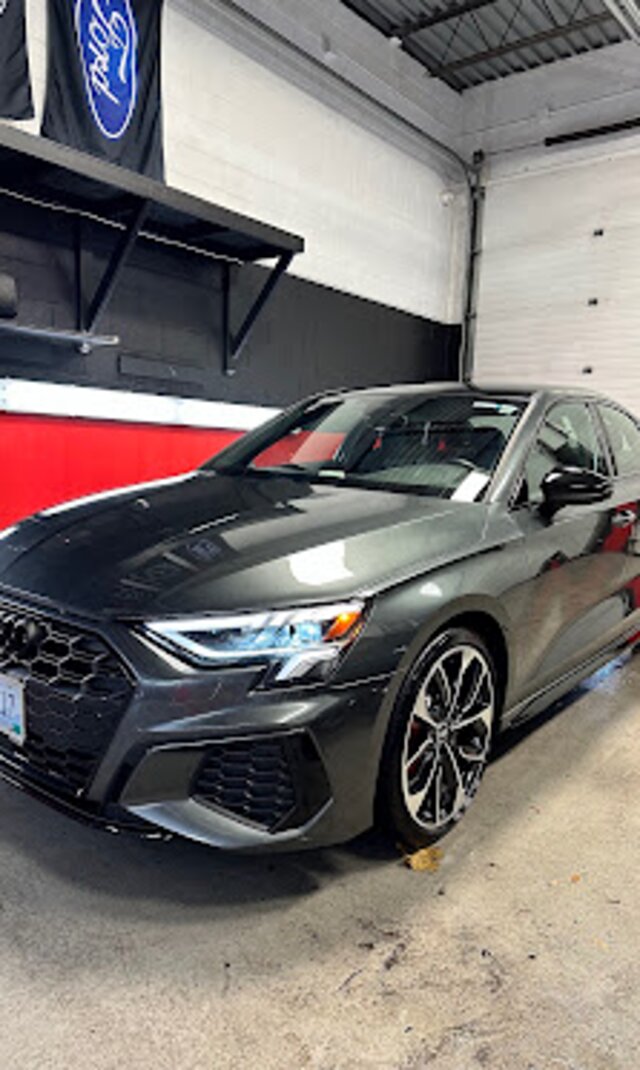 Car detailed and polished by Providence Detailing