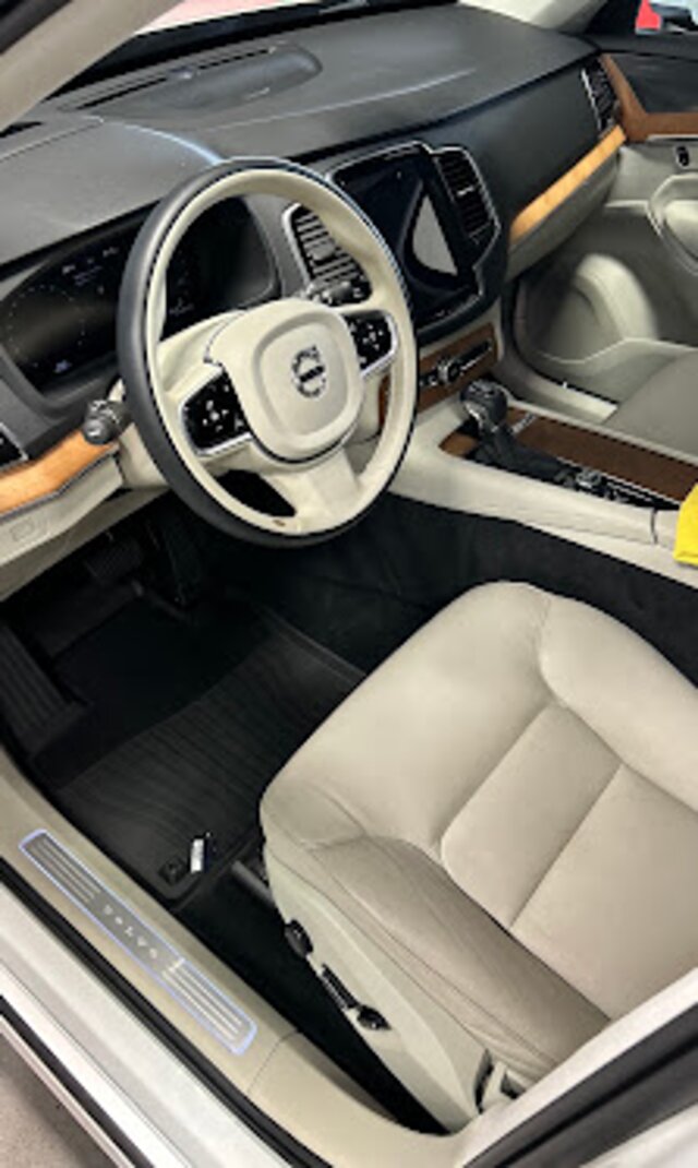 Interior car detailing by Providence Detailing
