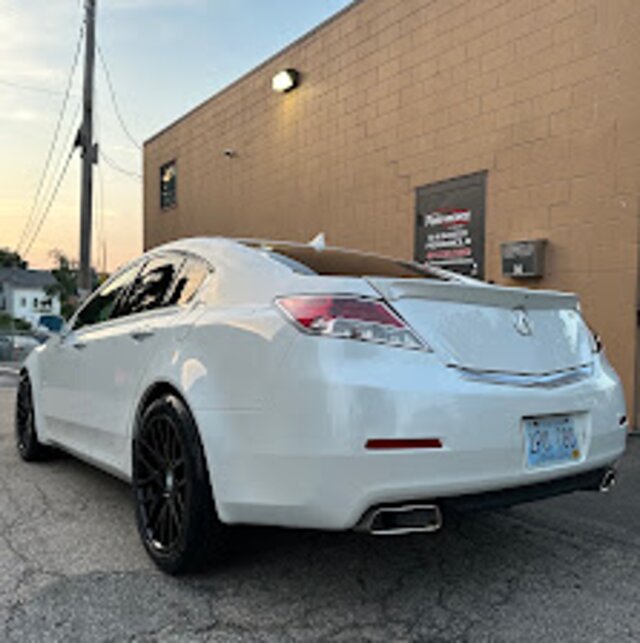 Car detailed and polished by Providence Detailing