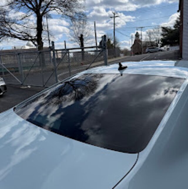 Automotive window tinting by Providence Detailing