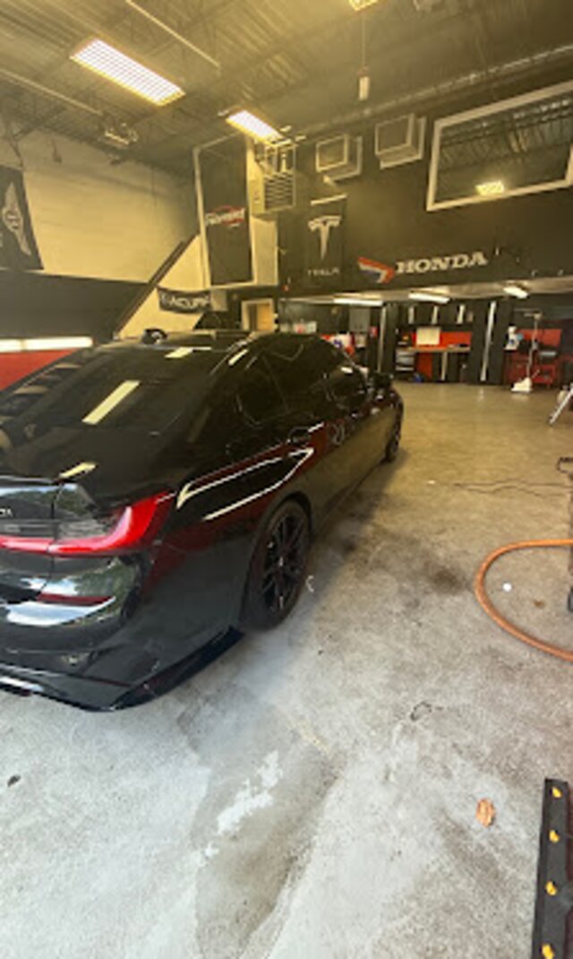 Automotive window tinting by Providence Detailing