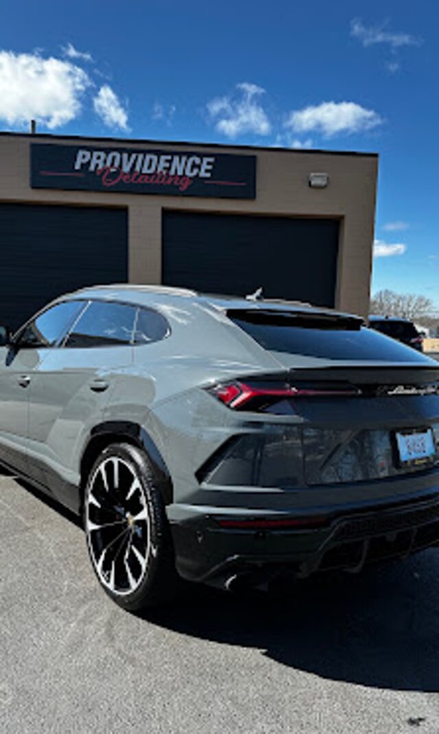 Car detailed and polished by Providence Detailing