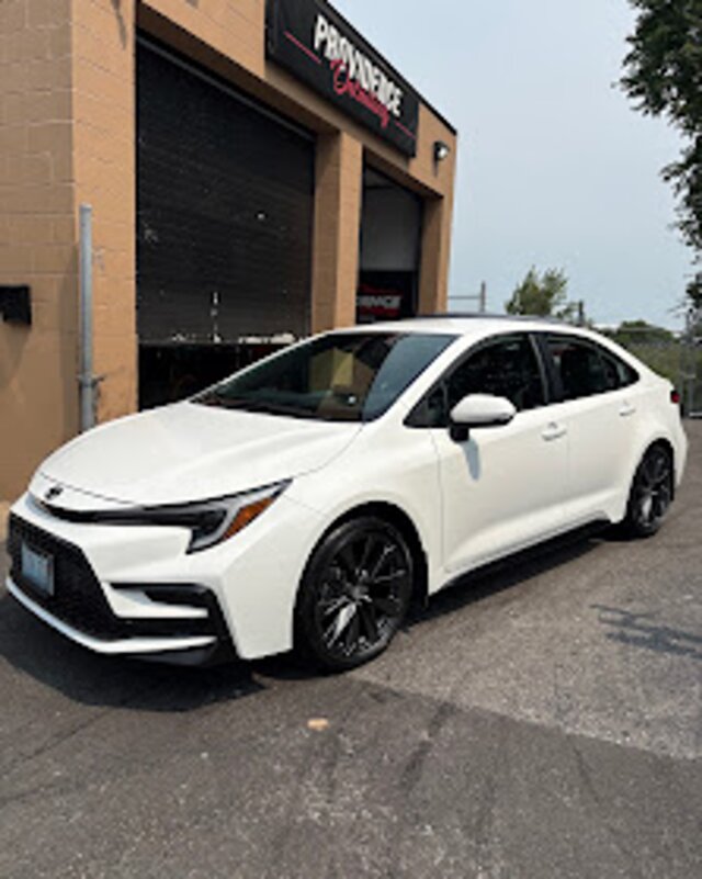 Car detailed and polished by Providence Detailing