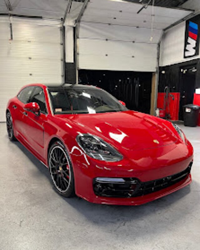 Car detailed and polished by Providence Detailing