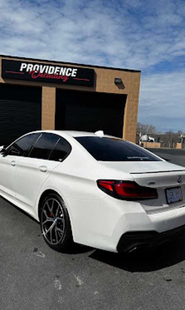 Car detailed and polished by Providence Detailing
