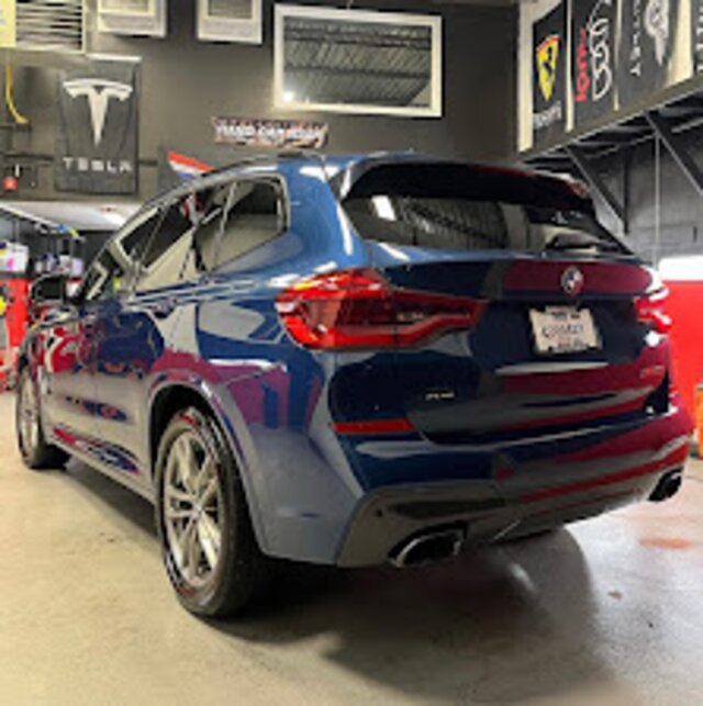 Car detailed and polished by Providence Detailing