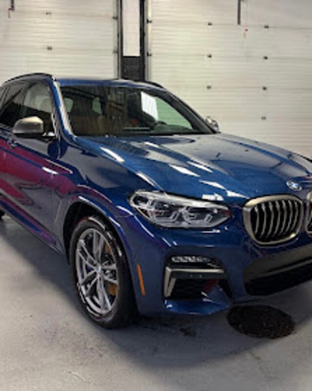 Car detailed and polished by Providence Detailing