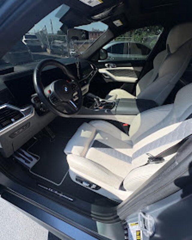 Interior car detailing by Providence Detailing