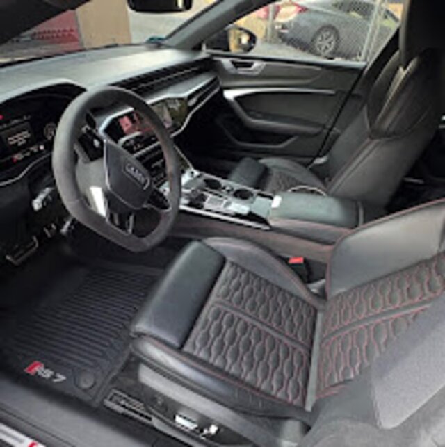 Interior car detailing by Providence Detailing