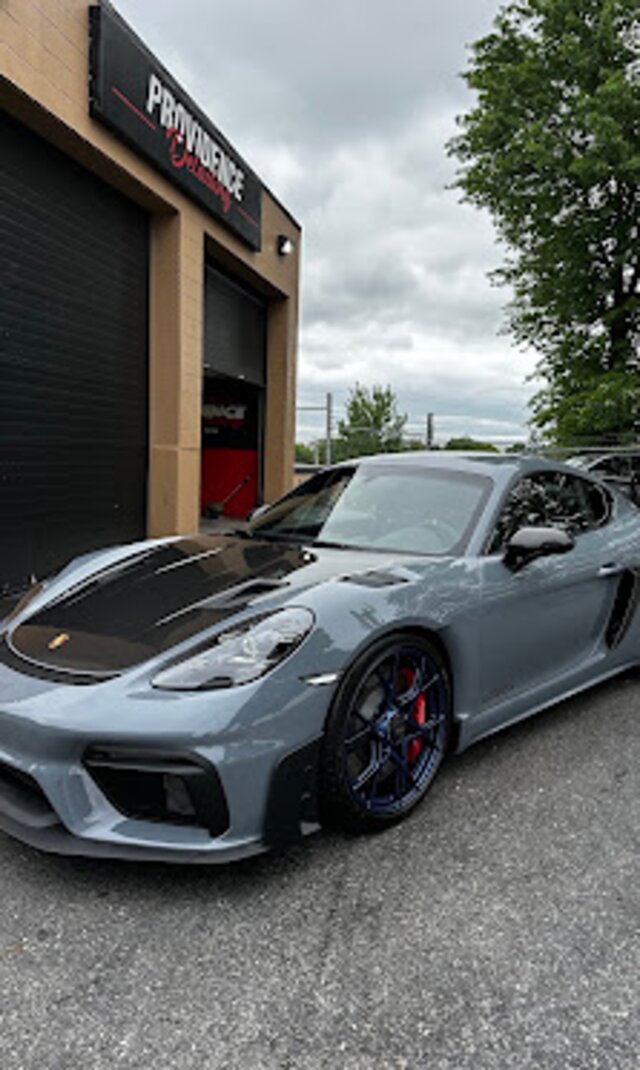 Car detailed and polished by Providence Detailing