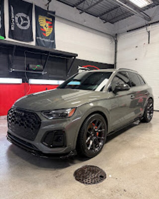 Car detailed and polished by Providence Detailing