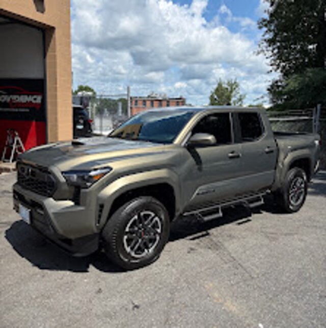 Car detailed and polished by Providence Detailing