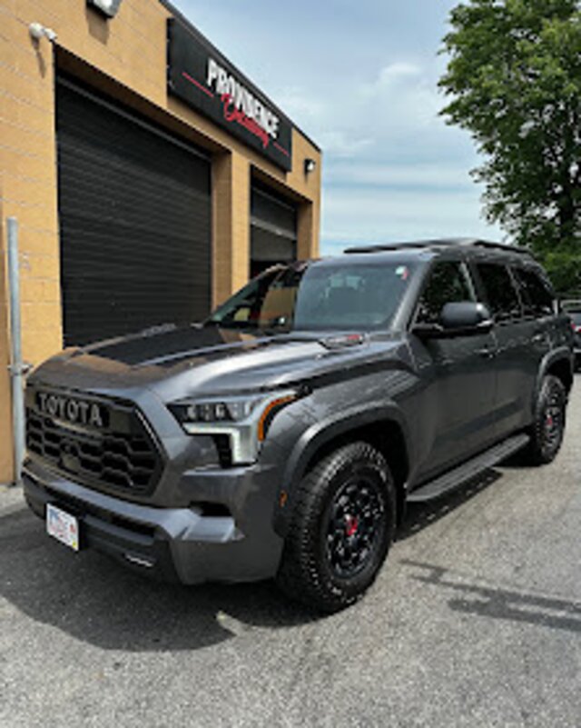 Car detailed and polished by Providence Detailing
