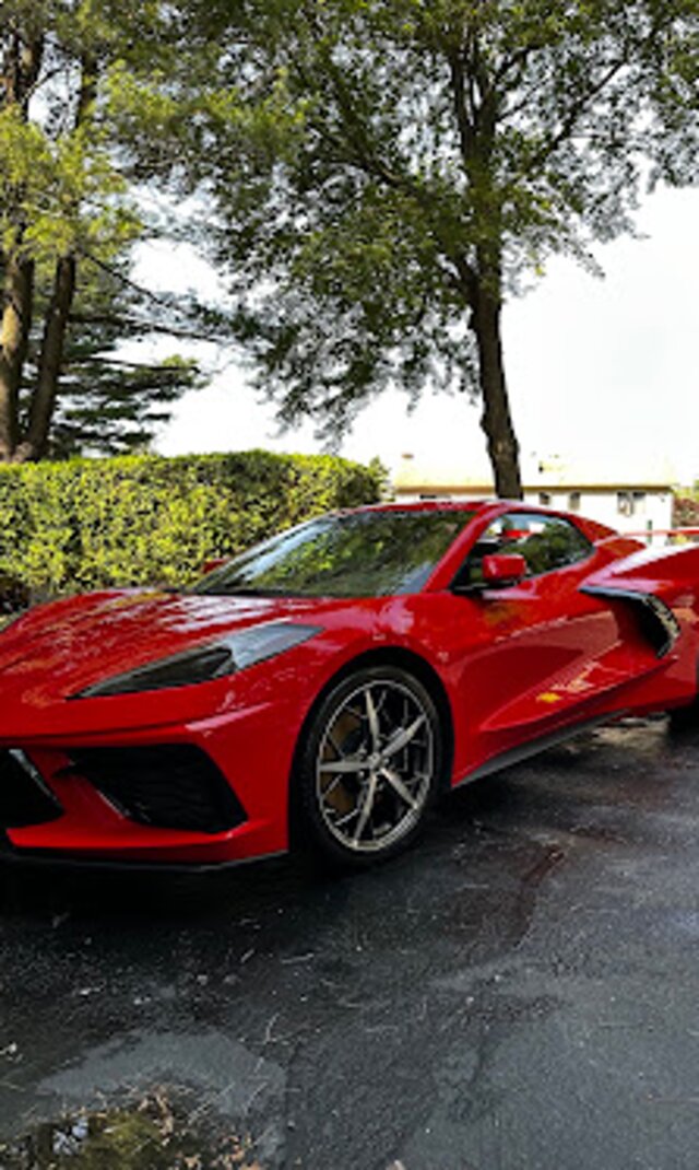 Car detailed and polished by Providence Detailing