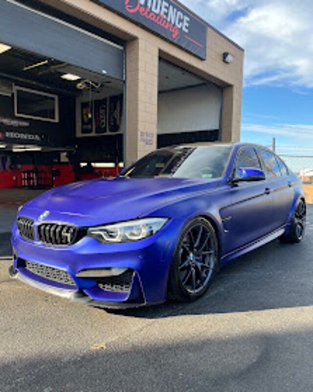 Car detailed and polished by Providence Detailing