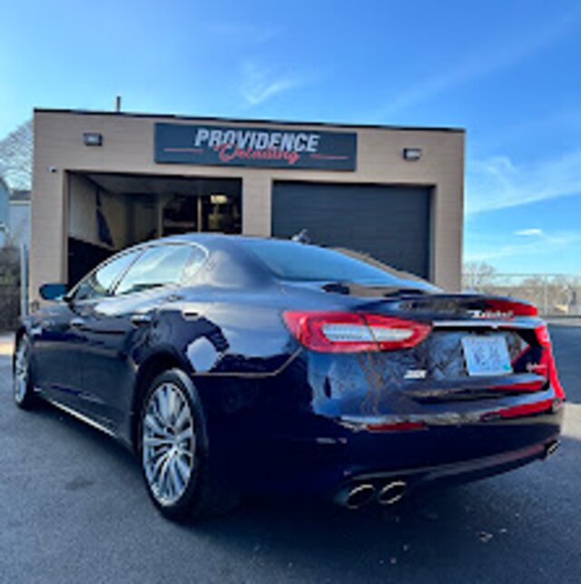 Car detailed and polished by Providence Detailing