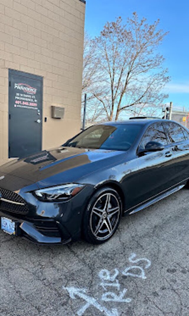 Car detailed and polished by Providence Detailing