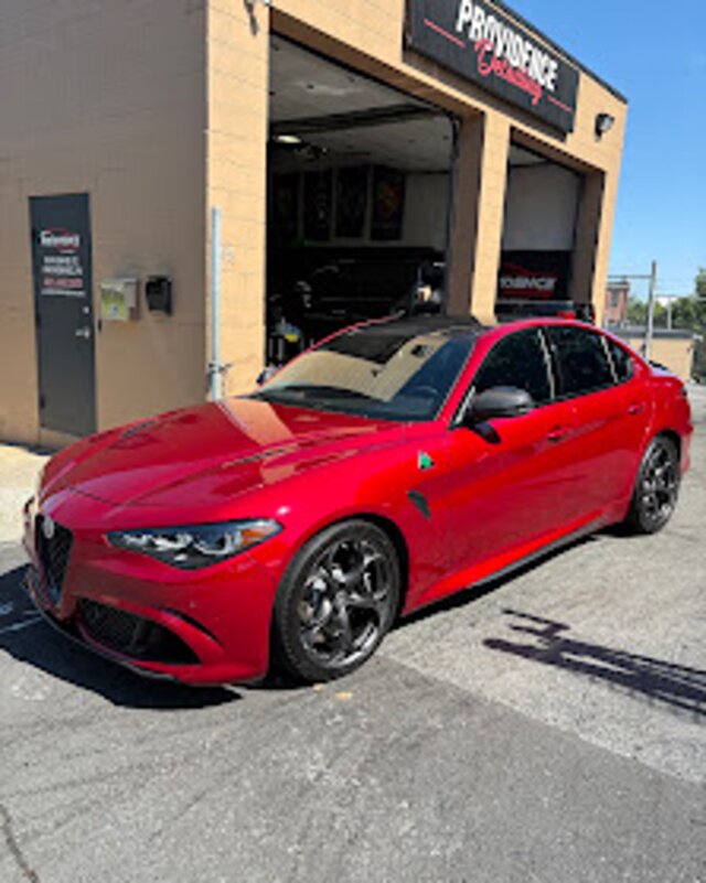 Car detailed and polished by Providence Detailing