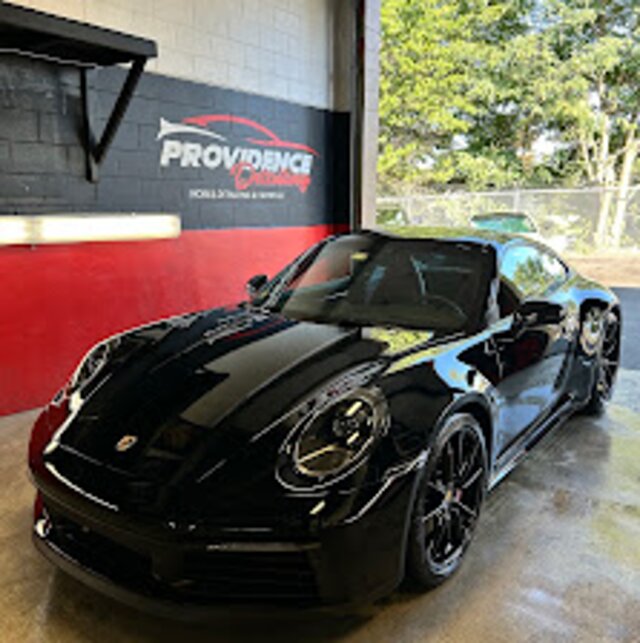 Car detailed and polished by Providence Detailing