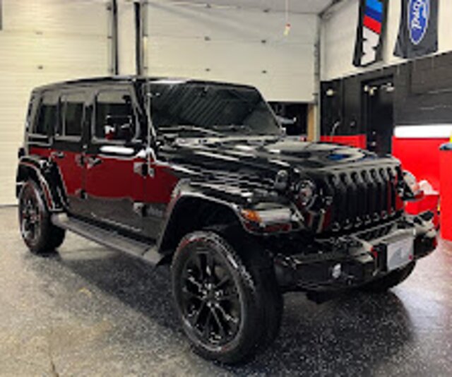 Car detailed and polished by Providence Detailing