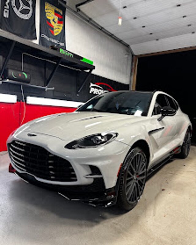 Car detailed and polished by Providence Detailing